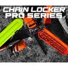 Chain Locker Pro Series Universal Chainsaw Chain Storage Case, Fits Longer Chains, Safety Orange 2202